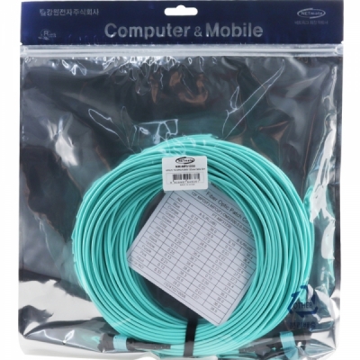 강원전자 넷메이트 OM3 12C MPO 광점퍼코드 30m NM-MP31230