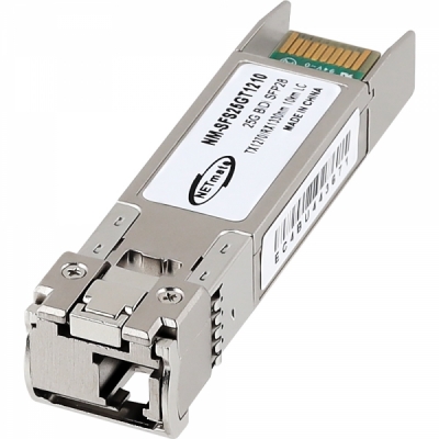 강원전자 넷메이트 25G 싱글모드 SFP28 BiDi 광 모듈(TX1270nm/RX1330nm/10km) NM-SFS25GT1210