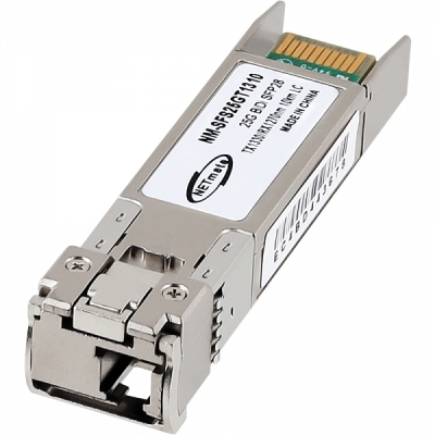 강원전자 넷메이트 25G 싱글모드 SFP28 BiDi 광 모듈(TX1330nm/RX1270nm/10km) NM-SFS25GT1310