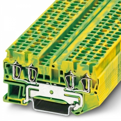 피닉스컨택트 ST 2,5-QUATTRO-PE 접지 단자 3031322