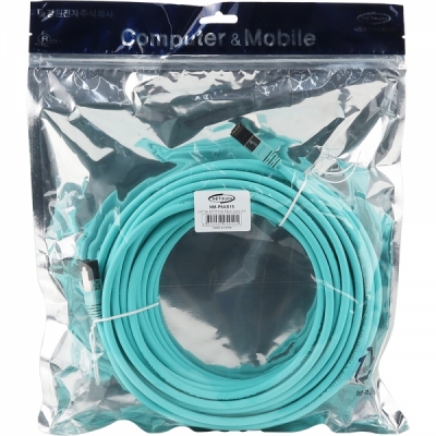강원전자 넷메이트 CAT.6A SFTP PoE 랜 케이블 15m NM-P6AS15