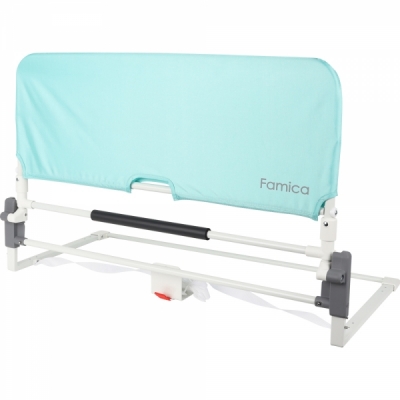 강원전자 더돌봄 접이식 침대 가드레일 (민트) DB-EZ007MT