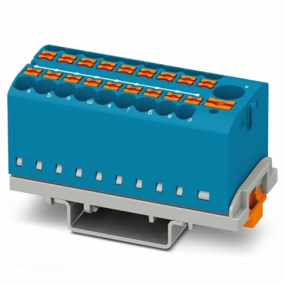 피닉스컨택트 PTFIX 6/18X2,5-NS35 BU 분배 블록 단자대 3273112