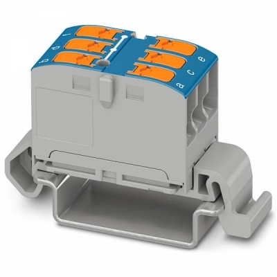 피닉스컨택트 PTVFIX 6X2,5-NS35A BU 분배 블록 단자대 1019527