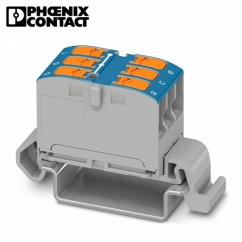 피닉스컨택트 PTVFIX 6X2,5-NS35A BU 분배 블록 단자대 1019527
