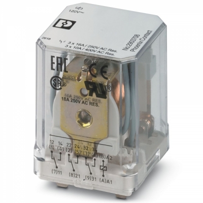 피닉스컨택트 REL-PR3-120AC/3X1 단일 릴레이 2903708