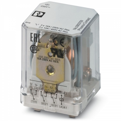 피닉스컨택트 REL-PR3-230AC/3X1 단일 릴레이 2903709