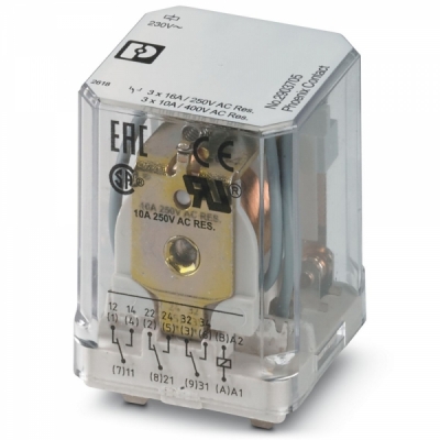 피닉스컨택트 REL-PR3-230AC/3X21 단일 릴레이 2903705