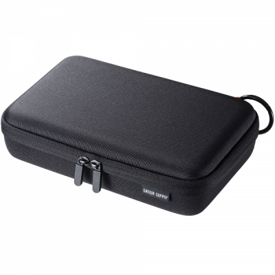 강원전자 산와서플라이 다용도 세미 하드 파우치 (L/245x155x65mm) IN-HDAD2BK