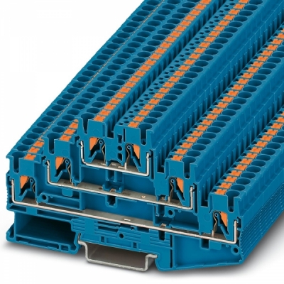 피닉스컨택트 PT 2,5-3L BU 3단(다단) 단자대 3210509