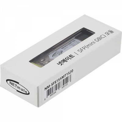 강원전자 넷메이트 155M 싱글모드 SFP BiDi 광 모듈 (TX1550nm/RX1310nm, 20km) NM-SFS155MT1520