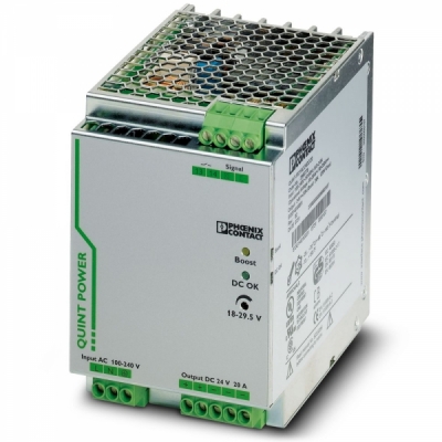 피닉스컨택트 QUINT-PS/1AC/24DC/20 전원 공급 장치 2866776