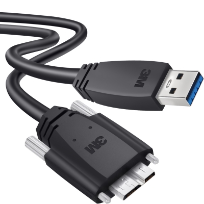 3M USB3 Vision 1천만회 내굴곡성 Medium-Flex AM-MicroB 케이블 3m 1U30S-MB2-SA1-300