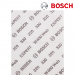 보쉬 EXPERT W480 115x140mm Web 핸드 샌딩 페이퍼 320방(2개입/2608902384)
