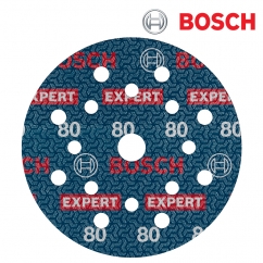 보쉬 EXPERT O780 125mm 포일 샌딩 디스크 80방(6개입) 2608902400