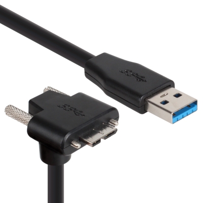 강원전자 넷메이트 USB3.0 AM-MicroB(아래쪽 꺾임) 리피터 7m CBL-D302MBS-7mDA