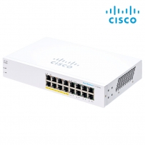 시스코 16포트 기가비트 스위칭 허브, 64W PoE+ 8포트 CBS110-16PP