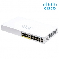 시스코 24포트 기가비트 스위칭 허브, 100W PoE+ 12포트 / 1G SFP 2포트 CBS110-24PP