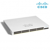 시스코 48포트 기가비트 스위칭 허브, 10G SFP+ 4포트 CBS220-48T-4X