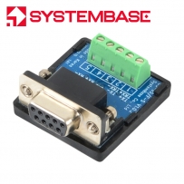 시스템베이스 DB9F / 5핀 터미널 블록 서지젠더 CS-95/F-S