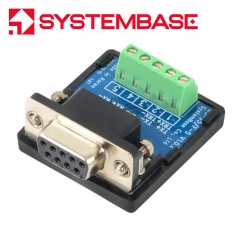 시스템베이스 DB9F / 5핀 터미널 블록 서지젠더 CS-95/F-S