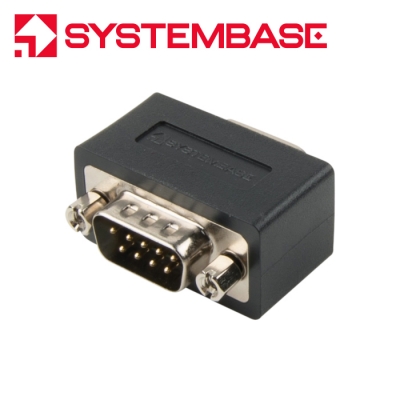 시스템베이스 DB9M / DB9M 서지젠더 CS-99MM/S-G(D)