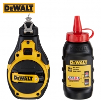 디월트 에센셜 30m 4:1 적색 초크라인 세트 (분통 113g) DWHT48333RC