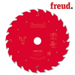 프레우드 FR07W010HC 165mm T24 목재용 원형톱날(1개입) F03FS10052