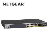 넷기어 24포트 기가비트 스위칭 허브, 190W PoE+ / 1G SFP 4포트 GS728TP