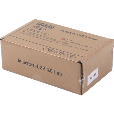 강원전자 넷메이트 산업용 USB3.0 4포트 허브 IU-131