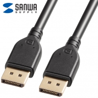 강원전자 산와서플라이 VESA 공식 인증 DisplayPort 2.1 DP40 케이블 3m KC-DP4030