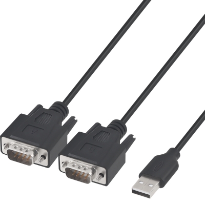 강원전자 넷메이트 USB2.0 to 2포트 RS232 시리얼 컨버터 KW-220N