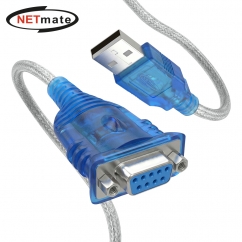 강원전자 넷메이트 USB to RS232(DB9F) 시리얼 컨버터 1.8m, Prolific KW-525F