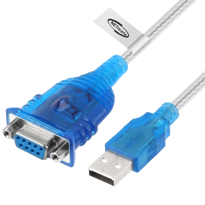 강원전자 넷메이트 USB to RS232(DB9F) 시리얼 컨버터 1.8m, Prolific KW-525F