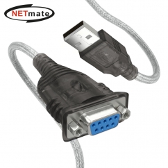 강원전자 넷메이트 USB2.0 to RS232(DB9F) 시리얼 컨버터 1.8m, FTDI KW-725F