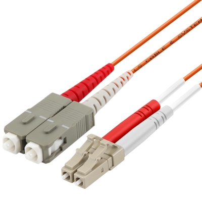 LS전선 LC-SC 멀티모드 광점퍼코드 40m LS-JC-LC/SC-M1-20DPV-400