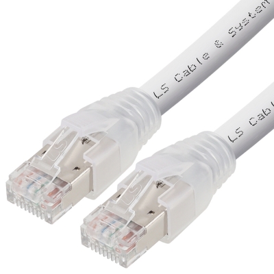 LS전선 CAT.7 S/FTP 랜 케이블 30m, 그레이 LS-PC-SSP7-GY-300