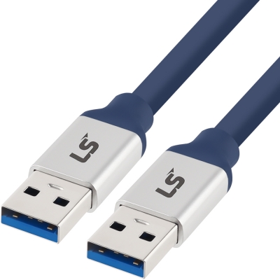 LS전선 USB3.0 슈퍼라이프사이클 High-Flex AM-AM 케이블 1m LS-UBA-30H-010