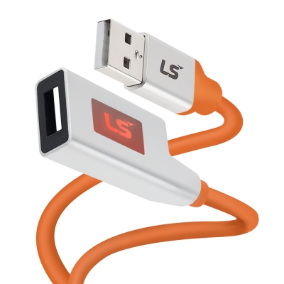 LS전선 USB2.0 슈퍼라이프사이클 High-Flex 연장 리피터 50m LS-UBAF-20AH-500
