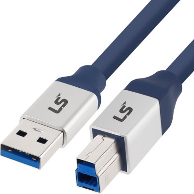 LS전선 USB3.0 슈퍼라이프사이클 High-Flex AM-BM 케이블 2m LS-UBB-30H-020