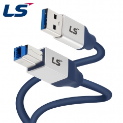 LS전선 USB3.0 슈퍼라이프사이클 High-Flex AM-BM 케이블 3m LS-UBB-30H-030