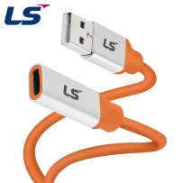 LS전선 USB2.0 슈퍼라이프사이클 High-Flex AM-CF 케이블 1m LS-UBCF-20H-010