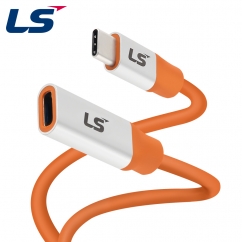 LS전선 USB2.0 슈퍼라이프사이클 High-Flex 연장 CM-CF 케이블 1m LS-UCCF-20H-010