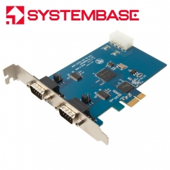시스템베이스 PCI Express 2포트 RS232 시리얼카드 Multi-2/PCIe RS232