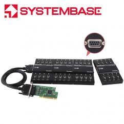 시스템베이스 PCI 32포트 RS232 시리얼카드 Multi-32/LPCI RS232 (DB9F)