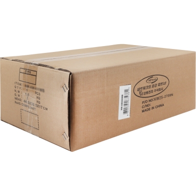 강원전자 넷메이트 다용도 2단 메탈 받침대, 400x260x125mm 블랙 NM-AM400BF