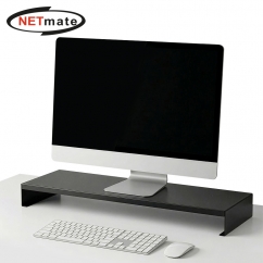강원전자 넷메이트 다용도 메탈 받침대 900x300x80mm 블랙 NM-AM900BK