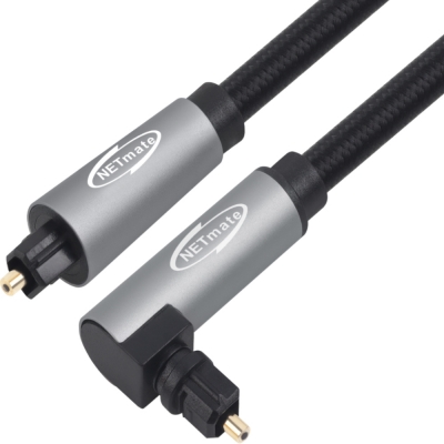 강원전자 넷메이트 디지털 광 오디오 각각 꺾임 케이블 1m NM-ATS010A