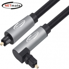 강원전자 넷메이트 디지털 광 오디오 각각 꺾임 케이블 3m NM-ATS030A