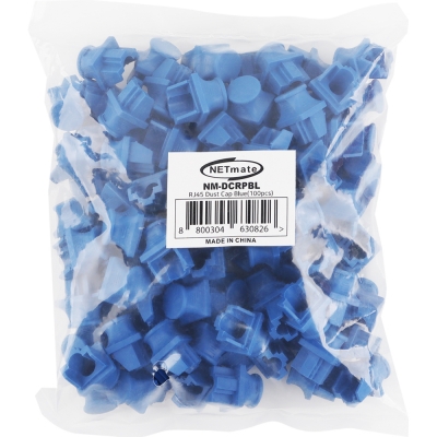 강원전자 넷메이트 RJ-45 랜포트 보호 먼지 마개 (블루/100개) NM-DCRPBL